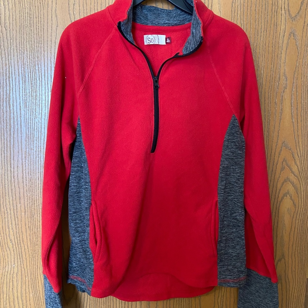 Fleece 1/4 Zip Pullover Women’s XL